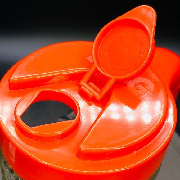 Vintage TANG Juice 1-Qt Orange Lid Glass Pitcher- Anchor Hocking: 80s Kitchen - Picture 4 of 14